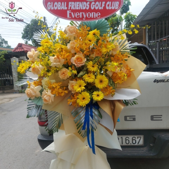 MẪU HOA KHAI TRƯƠNG 2