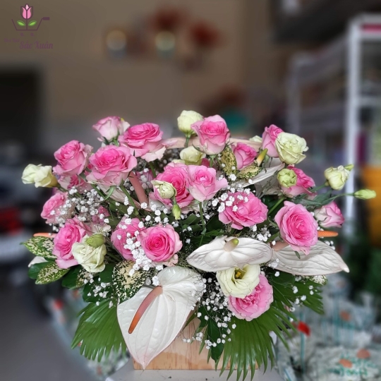 giỏ hoa